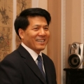 Посол КНР в РФ Ли Хуэй и Александр Вислый